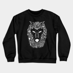 White Wolf Crewneck Sweatshirt